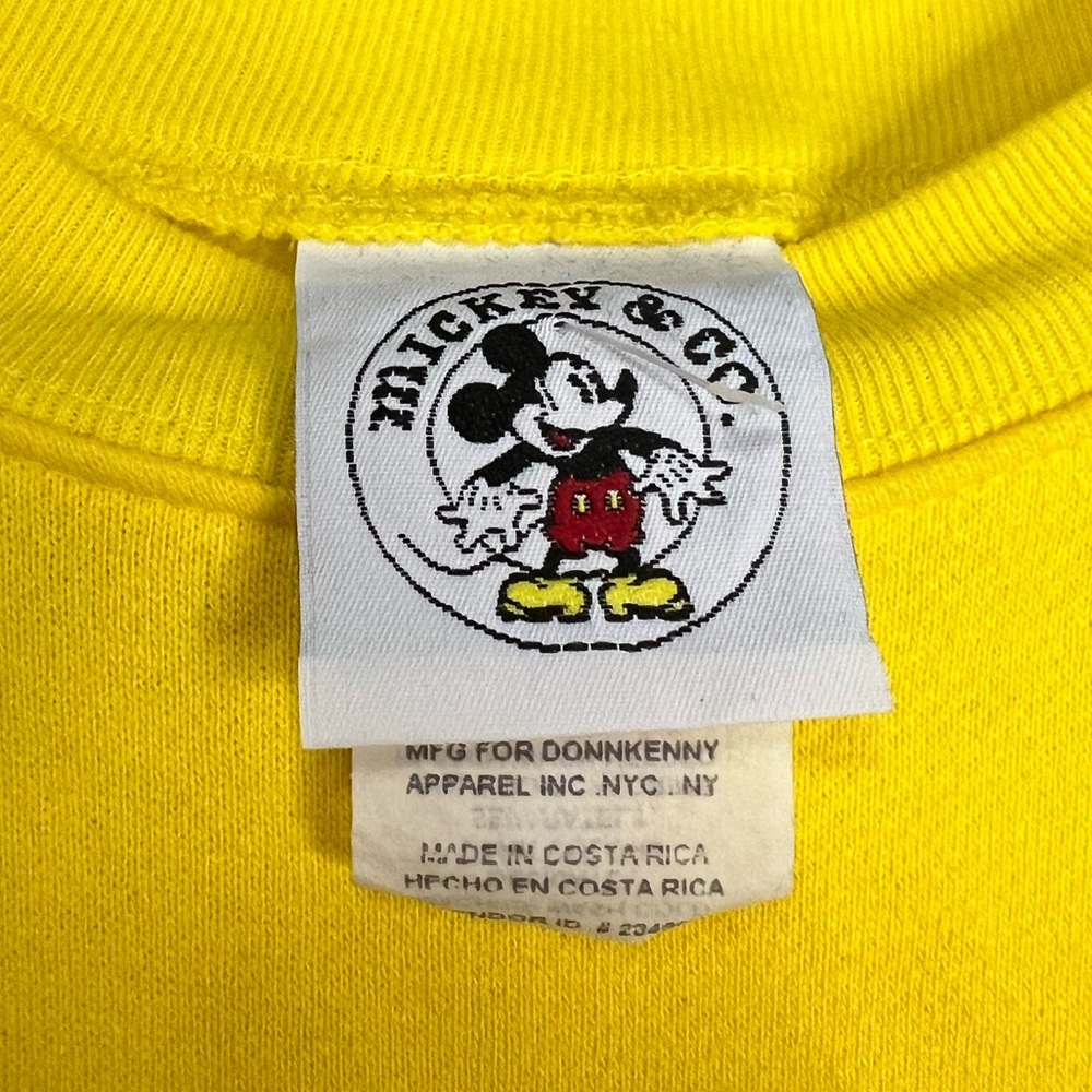 Vintage 90s Mickey Disney Embroidered Sweatshirt - Picture 7 of 7